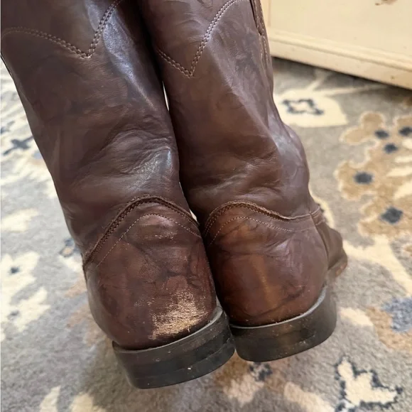 Justin brown cowboy boots men’s size 11 - Picture 4 of 5